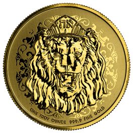 2024 1 oz Roaring Lion Gold Coin BU